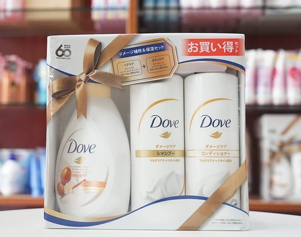 3個セット - シャワージェル - シャンプー - 日本の鳩のコンディショナー